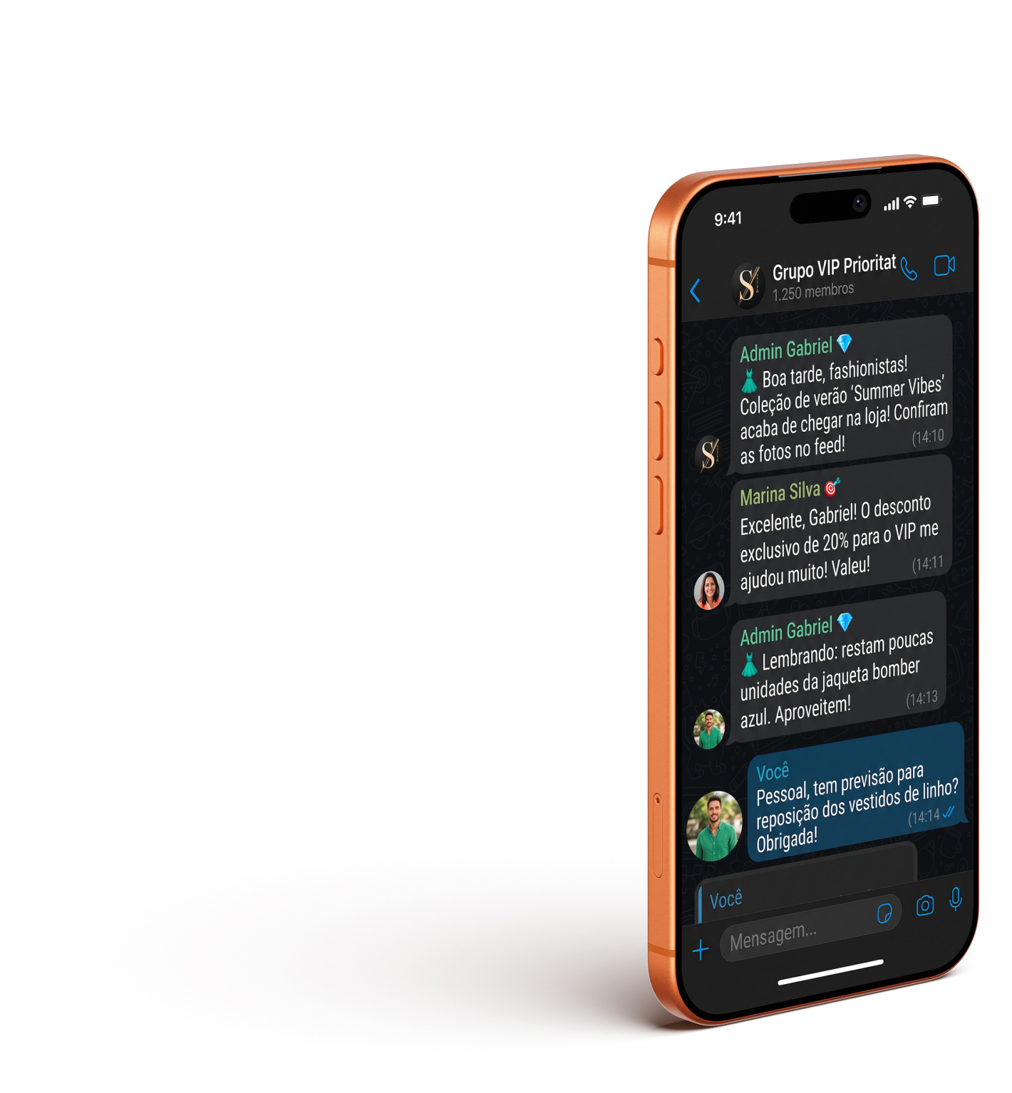 Mockup App Clube VIP