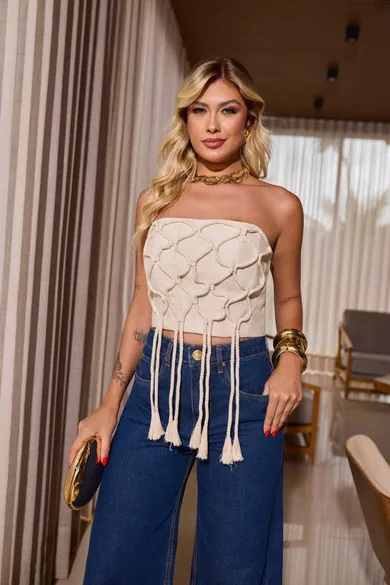 Cropped Cordas REF 4481