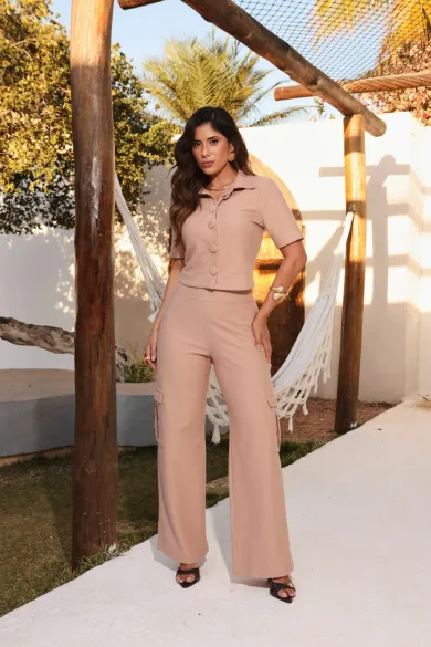 Blusa trabalhada REF 4211