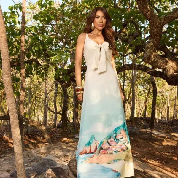 Vestido Knot Amalfi REF 4233