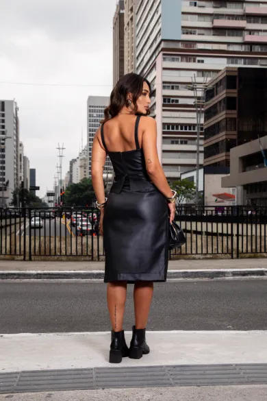 Saia Lápis Leather REF 3539